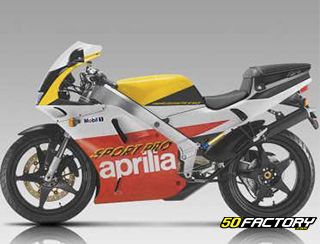 APRILIA AF1 125 FUTURA de 1990 à 1992